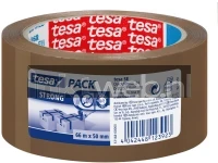 Tesa PP verpakkingsplakband 50mm x 66m bruin (Origineel)