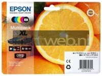 Epson 33XL multipack zwart en kleur (Origineel Hoge Capaciteit)