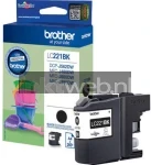 Brother LC-221BK zwart (Origineel Lage Capaciteit)