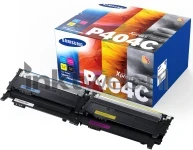 Samsung CLT-P404C Multipack zwart en kleur Combined box and product