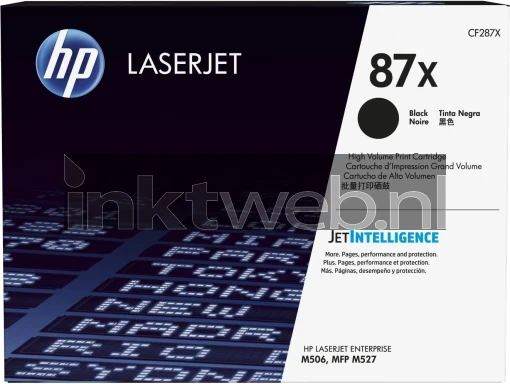 HP 87X zwart