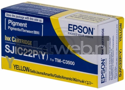 Epson SJIC22PY geel