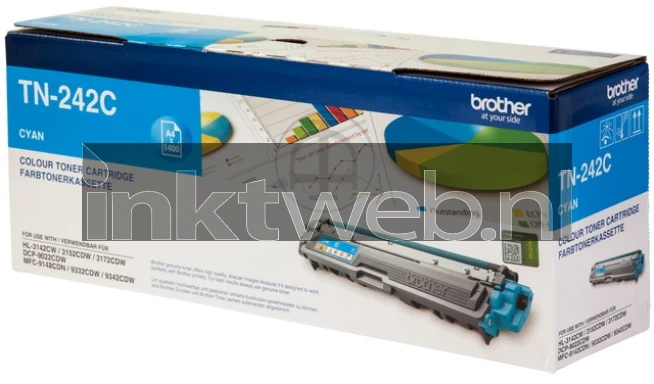 Brother TN-242C cyaan