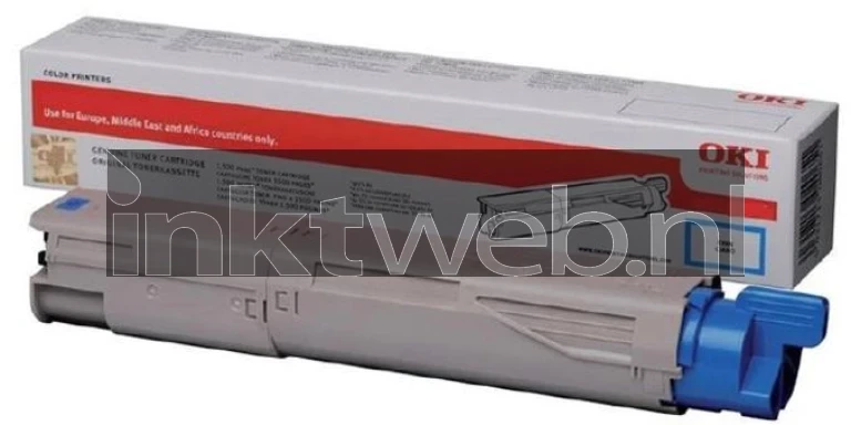 Oki MC853 cyaan