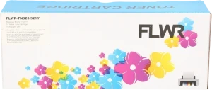FLWR Brother TN-321 geel (Compatible XXL)