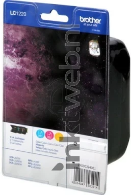 Brother LC-1220 3-pack kleur
