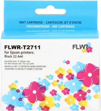 FLWR Epson 27XL T2711 zwart