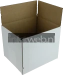 White label Postdozen 15 cm 12 cm 12 cm 25 stuks grijs