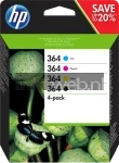 HP 364 Multipack zwart en kleur (Origineel)