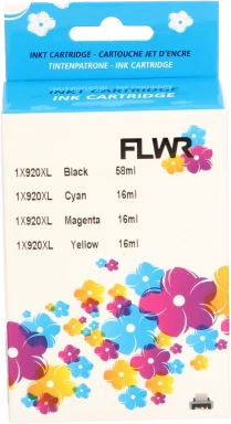 FLWR HP 920XL Multipack zwart en kleur