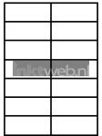 14 stickers per A4 Product only