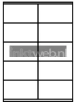 10 stickers per A4 Product only