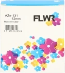 FLWR Brother TZe-131 zwart Front box