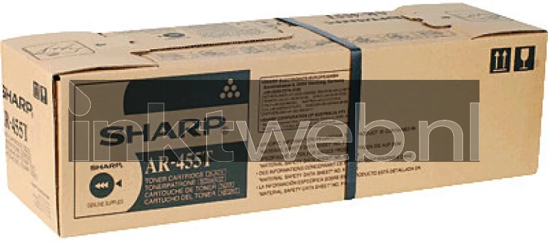 Sharp AR455LT zwart Front box