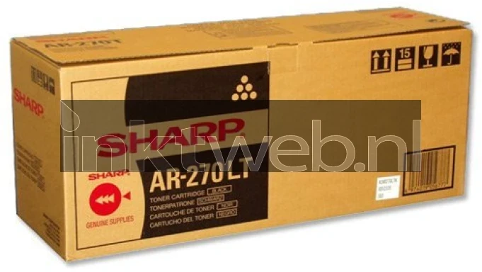 Sharp AR270LT zwart Front box