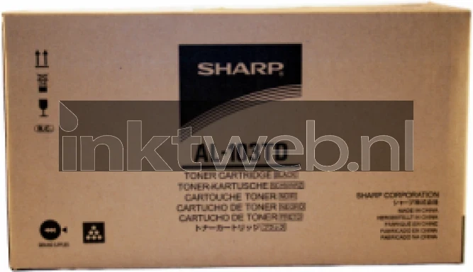 Sharp AL103T zwart Front box