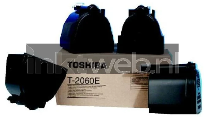 Toshiba T2060E zwart Combined box and product