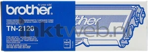 Brother TN-2120 zwart front Front box