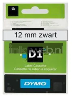 Dymo D1 45010  op  breedte 12 mm