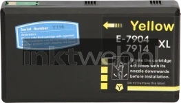 Huismerk Epson 79XL geel (Huismerk (compatible))