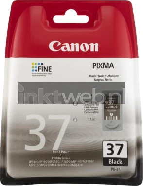 Canon PG-37 zwart
