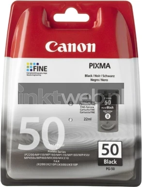 Canon PG-50 hoge capaciteit zwart