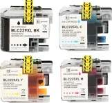 Huismerk Brother LC-229/LC-225 multipack zwart en kleur Product only
