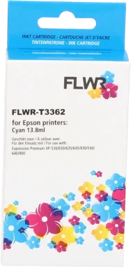 FLWR Epson 33XL (T3362) cyaan