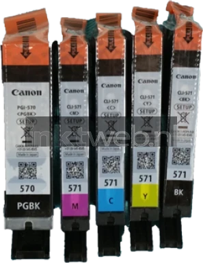 Canon CLI-571 5-pack los zwart en kleur Product only