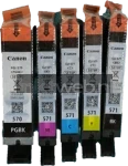 Canon CLI-571 5-pack los zwart en kleur (Origineel)