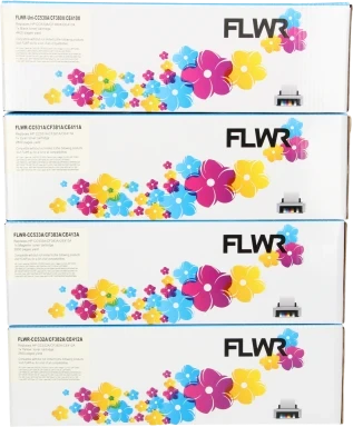 FLWR HP 305A 4-pack zwart en kleur