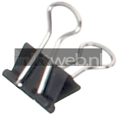 Maul Papierklem 13mm zwart