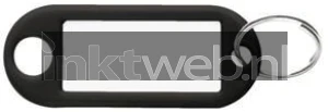 Merkloos Sleutelhanger zwart (Origineel)