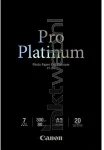Canon PT-101 Professioneel A3 Fotopapier Platinum  (Origineel)