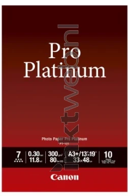 Canon PT-101 Professioneel A3+ Fotopapier Platinum