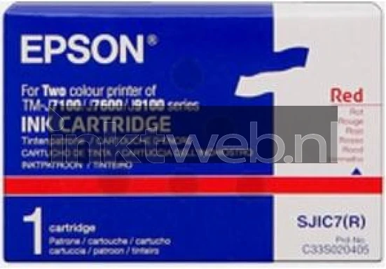 Epson S020405 rood Front box