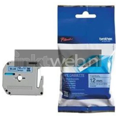 Brother MK-531 blauw op zwart breedte 12.00 mm