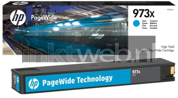 HP 973X cyaan