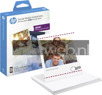 HP Snapshot Fotopapier 10x13 Halfglanzend |  | 265 gr/m² 25 stuks
