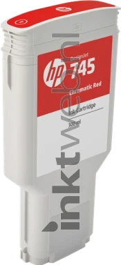 HP 745 rood Product only