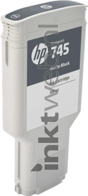 HP 745 mat zwart Product only