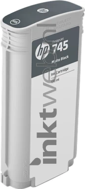 HP 745 mat zwart Product only