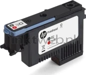 HP 744 mat zwart en rood (Origineel)
