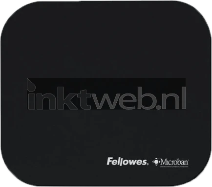 Fellowes muismat microban zwart Product only