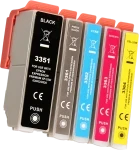 FLWR Epson 33XL Multipack zwart en kleur Product only