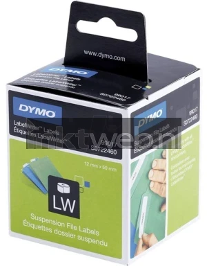 Dymo S0722460 (99017) 12 mm x 50 mm  wit