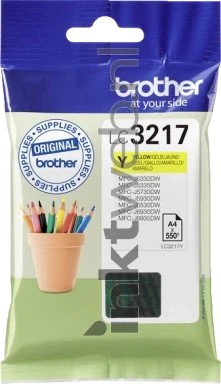Brother LC-3217Y geel
