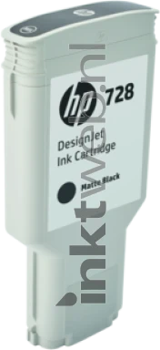 HP 728 mat zwart