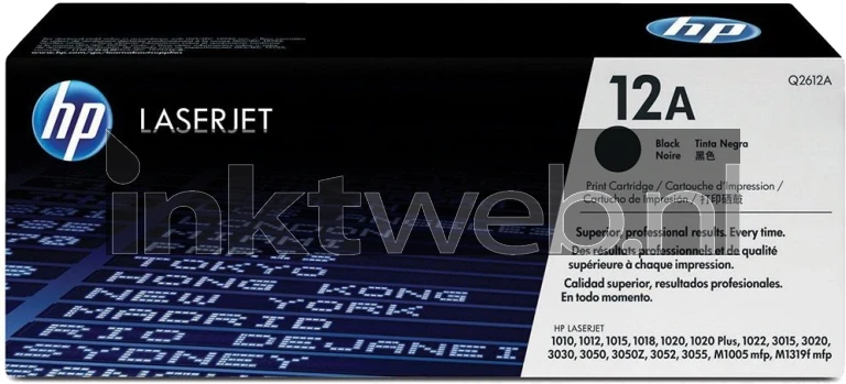 HP 12A toner zwart