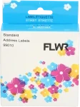 FLWR Dymo 99010 260pcs Adreslabel smal wit Front box